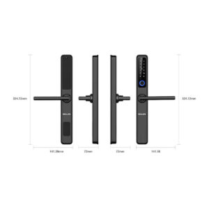 The New Philips DDL608-5HWS Waterproof Smart Lock